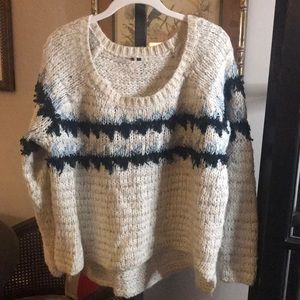 Free people sweater. Loose.